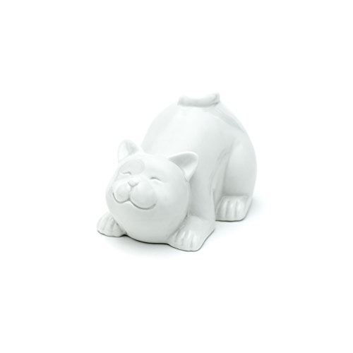 Shine Stealing Coin Cat Piggy Bank White Kitty Emin Decor Ceramic Hy Cat Piggy Coin Bank Lying White