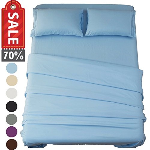 Sonoro Kate Bed Sheet Set Super Soft Microfiber 1800 Sonoro Kate Bed Sheet Set Super Soft Microfiber 1800 Thread Count Luxury Egyptian Sheets 18 Inch Deep Pocket Wrinkle And Hypoall