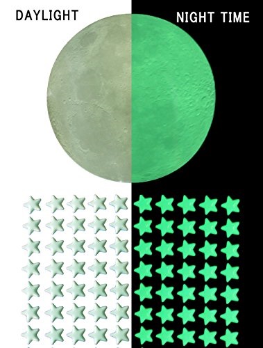Duofire Duofire Glow In The Dark Stars Wall Or Ceiling