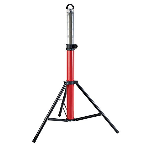 Commercial Electric Portable Worklight Globe Electric 66282 48w 360 Portable Led Expandable Boomstick Red Worklight
