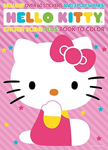 Download Bendon Hello Kitty Sticker Scene Coloring Book