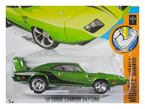 16 Hot Wheels Super Treasure Hunt Muscle Mania 4 10 69 Dodge Charger Daytona 124 250