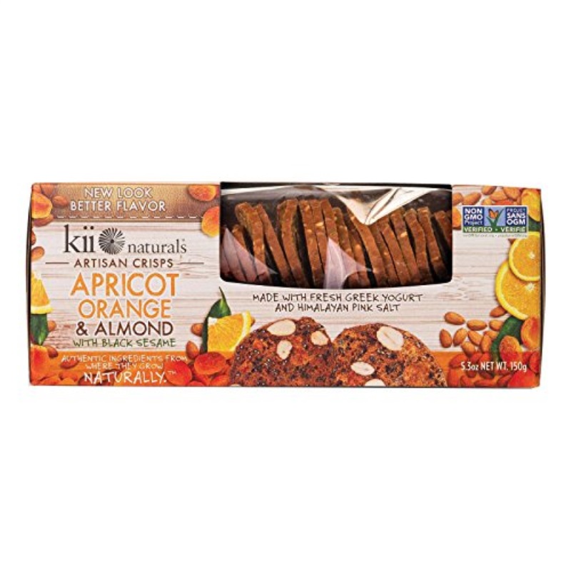Kii Naturals Crisp Aprct Oran Almond Kii Naturals Crisp Aprct Oran Almond