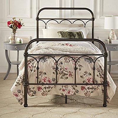 Morocco Vintage Metal Bed Frame Antique, Antique Twin Iron Bed