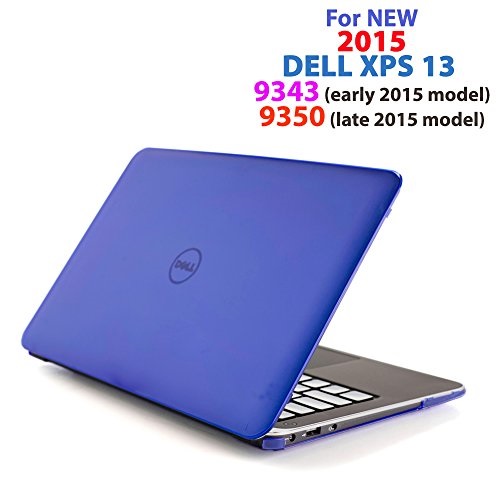 Blue Ipearl Mcover Hard Shell Case For 13 3 Dell Xps 13 9343 9350 9360 Models Not Fitting Older L321x L322x 9333 And