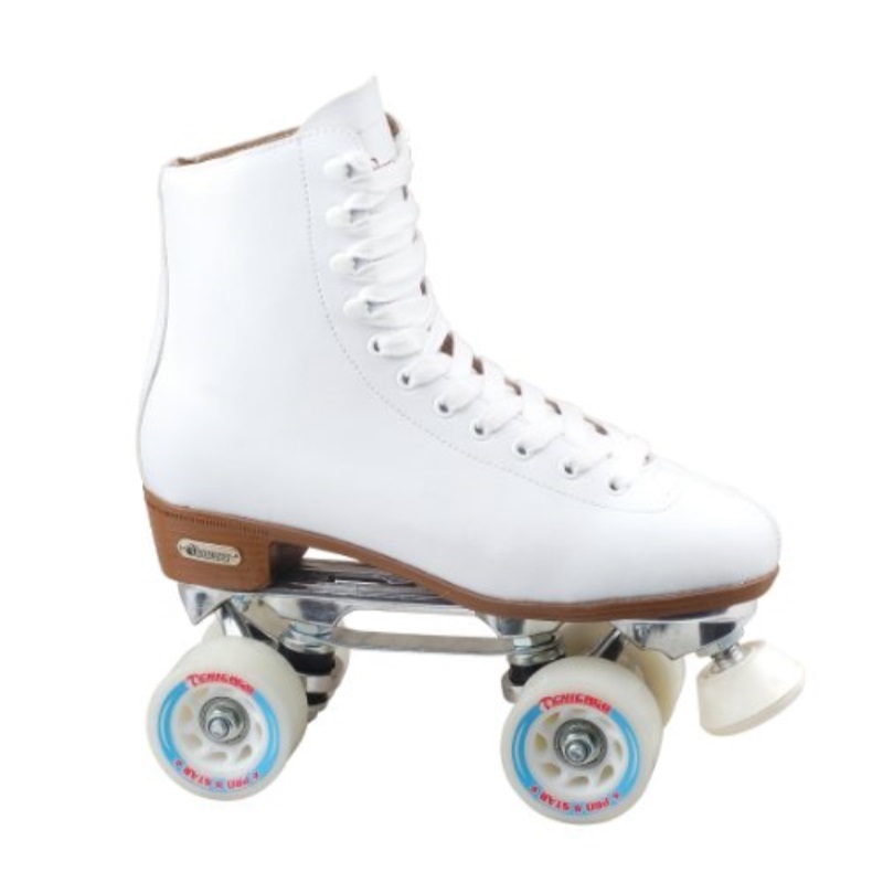 Download Chicago Women S Leather Lined Rink Roller Skate Size 8 White