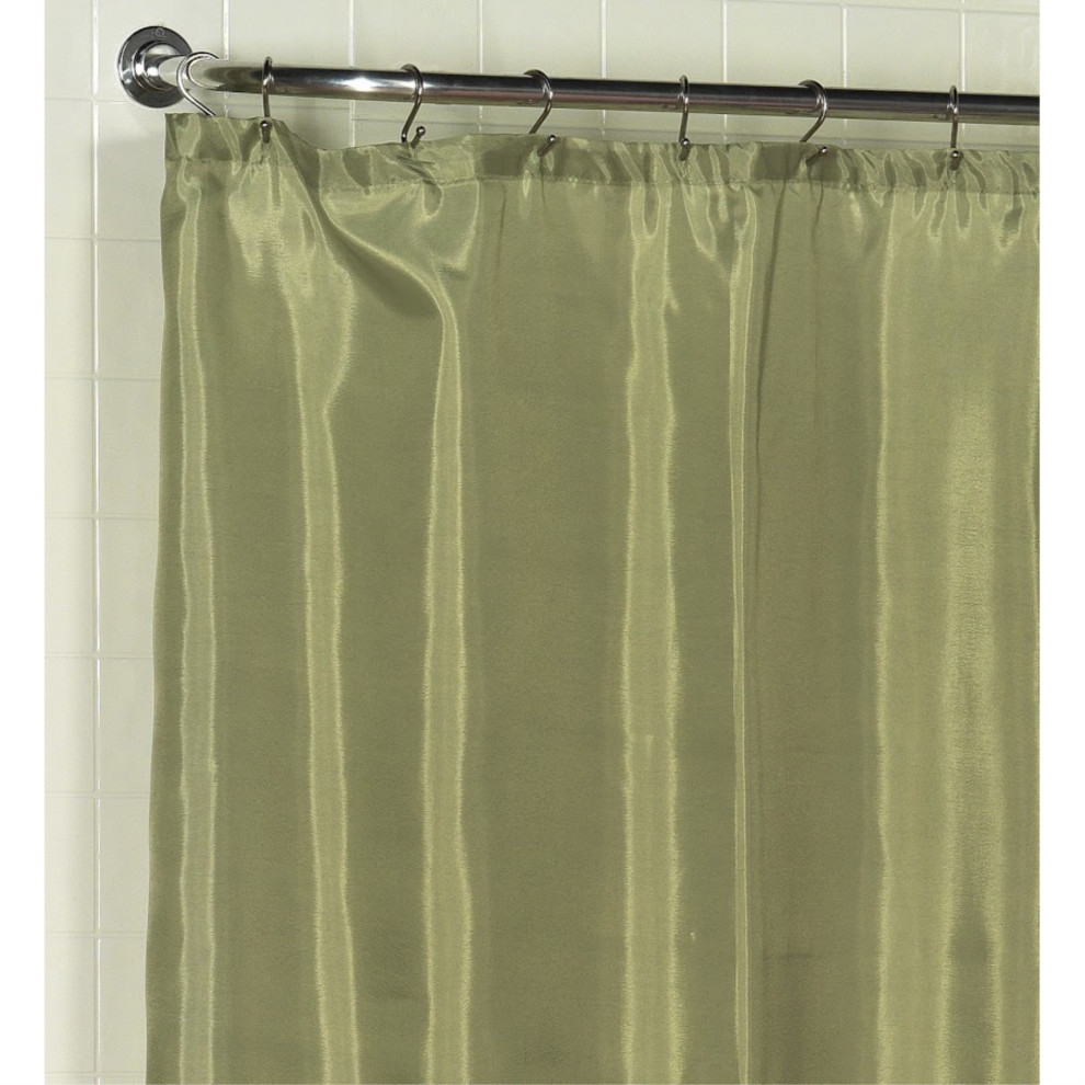 Polyester Fabric Shower Curtain Liner, Does A 100 Polyester Shower Curtain Need Liner