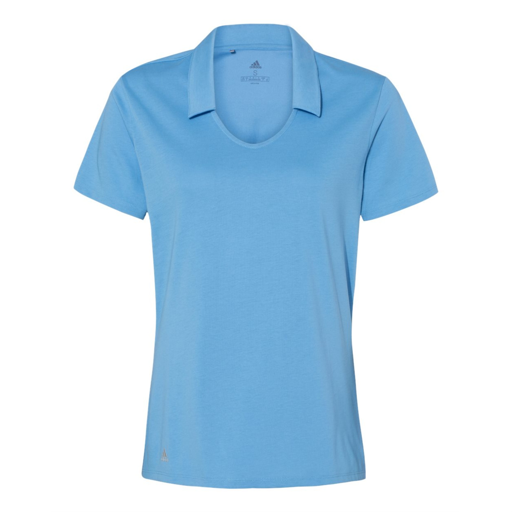 Adidas Women's Cotton Blend Sport Shirt - 2XL / Light Blue