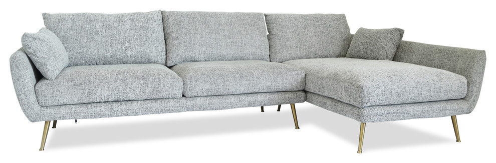Edloe Finch Furniture Co Harlow Sectional Sofa Right Facing