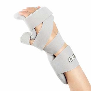 Reaqer Resting Hand Splint Night Wristthumb Immobilizer Support For Pain Tendinitis Sprain Fracture Arthritis Dislocation Right Reaqer Resting Hand Splint Night Wristthumb Immobilizer Support For Pain Tendinitis Sprain Fracture Arthritis Dislocation Right