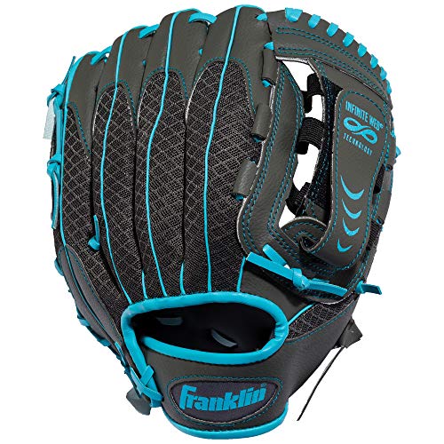 Franklin Sports Kids Baseball Glove - Youth Baseball, Softball + Teeball Glove for Boys + Girls - Shok Sorb Glove - Right Hand T