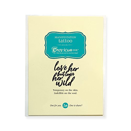 Conscious Ink Conscious Ink Manifestation Tattoo 2 Packlove Her But Leave Her Wild Set Of 2 Conscious Ink Conscious Ink Manifestation Tattoo 2 Packlove Her But Leave Her Wild Set Of 2