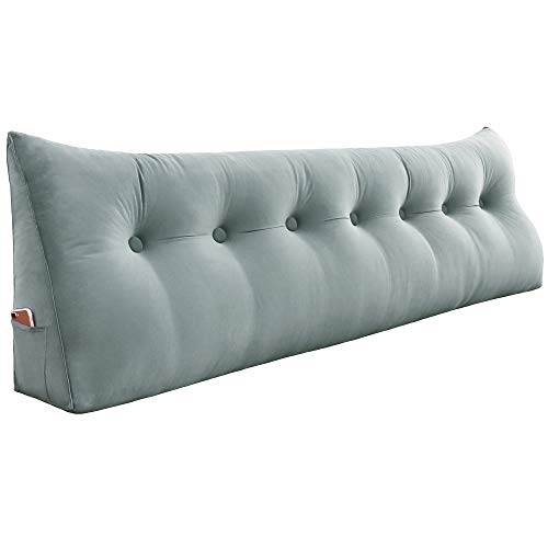 Vercart Large Wedge Pillow Decorative, Wedge Pillow Headboard Cushion