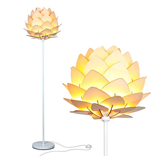 Brightech Gabriella Led Floor Lamp Free Standing Elegant Style Tall Pole Light For Living Room O Brightech Gabriella Led Floor Lamp Free, Brightech Led Floor Lamp