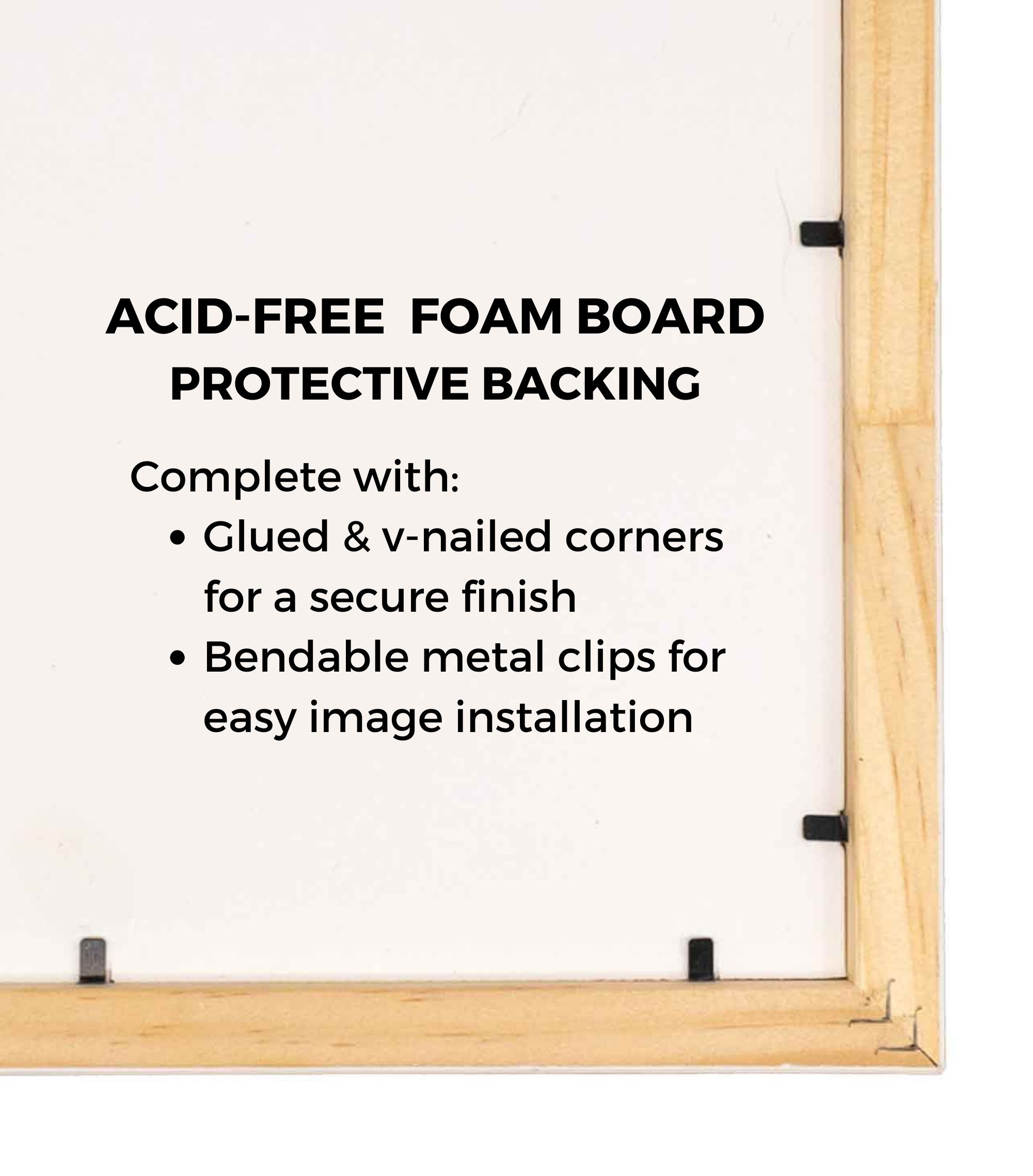 CustomPictureFrames.com 24x32 Flat Charcoal Grey Wood Frame - "The Edge" Medium - Great for Posters, Photos, Art Prints, Mirror, Chalk Boar