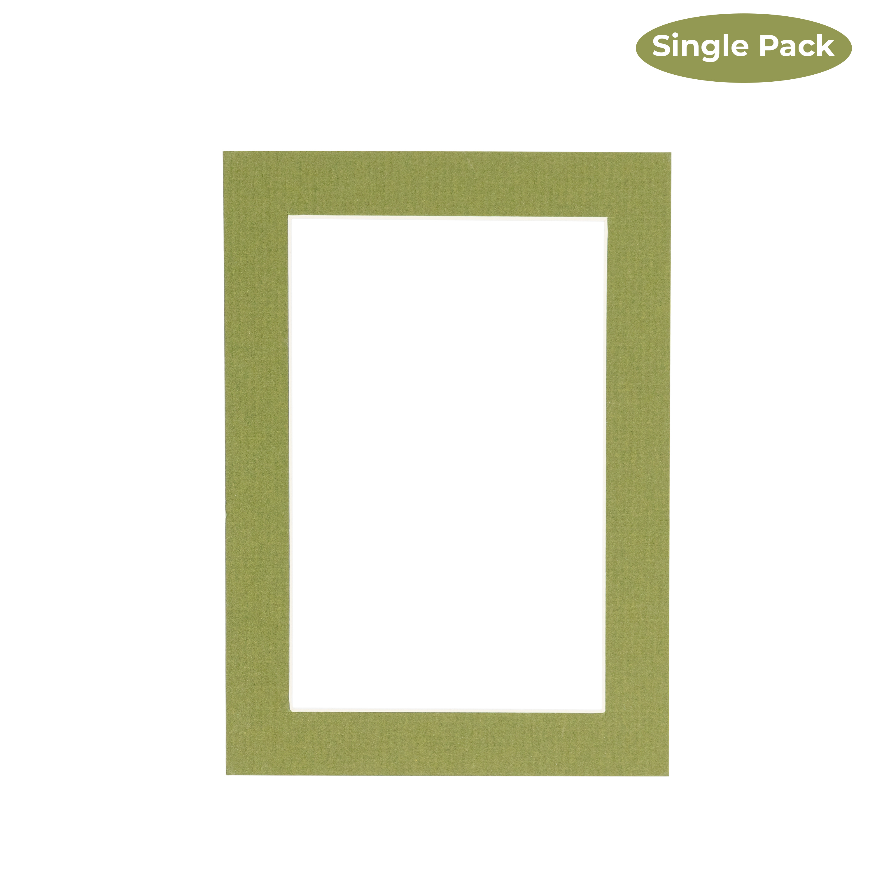 CustomPictureFrames.com Dill Acid Free 10x12 Picture Frame Mats with White Core Bevel Cut for 8x10 Pictures - Fits 10x12 Frame - One Mat