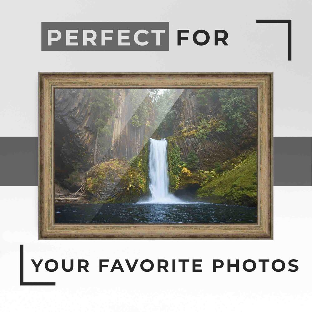 CustomPictureFrames.com 27x36 Frame Black Real Wood Picture Frame Width 1.5 inches | Interior Frame Depth 0.5 inches | Oddone Traditional Photo Frame