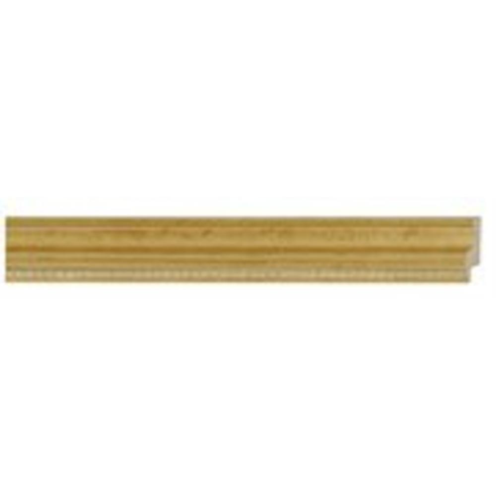 CustomPictureFrames.com Picture Frame Moulding (Wood) 100Ft Bundle - Traditional Gold Finish - 1.5" Width - 1/2" Rabbet Depth