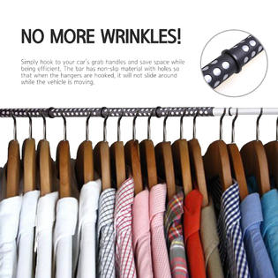 Accessory Geeks Car Clothes Bar Redshield Hanger Bar Heavy Duty