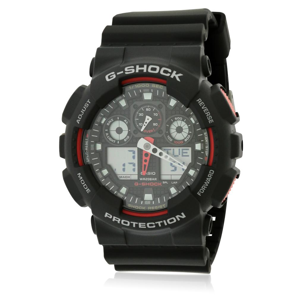 Casio G-Shock Analog Digital   Mens Watch GA100-1A4