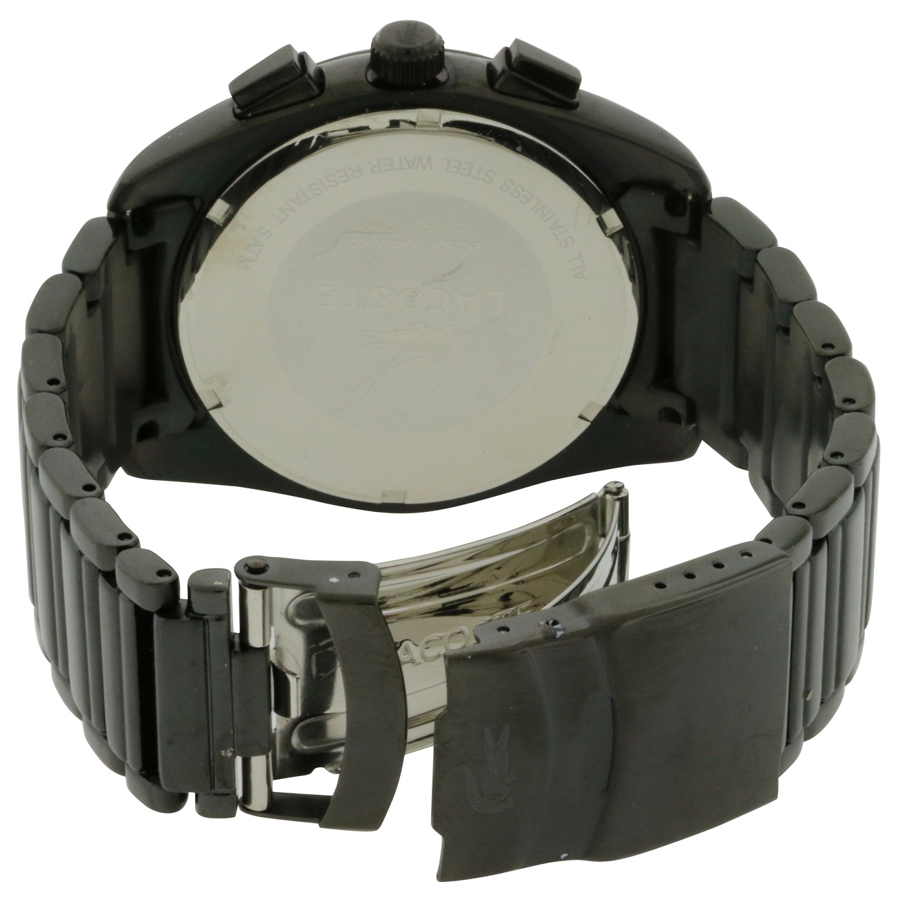 Lacoste Panama Chronograph Black Unisex Watch 2010605