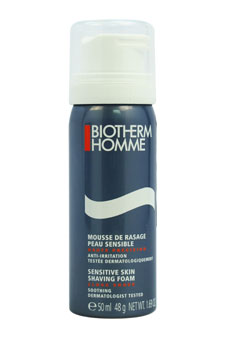 Biotherm Homme Sensitive Skin Shaving Foam 1.69 oz - Shaving Foam