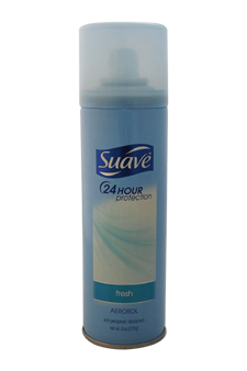 Suave 24 Hour Protection Fresh Aerosol Anti-Perspirant Deodorant Spray 6 oz - Deodorant Spray