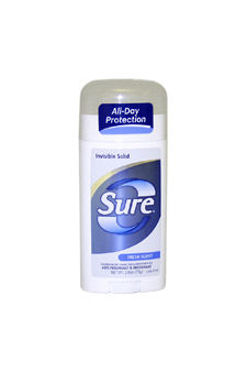 Sure Invisible Solid Fresh Scent AntiPerspirant Deodorant 2.6 oz - Deodorant Stick