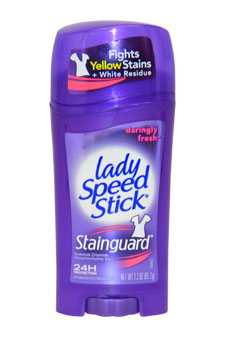 Mennen Lady Speed Stick Invisible Dry Deodorant Stainguard Daringly Fresh 2.3 oz - Deodorant Stick