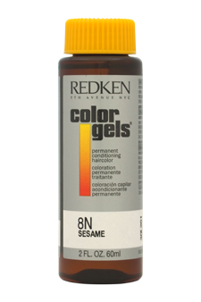 Redken Color Gels Permanent Conditioning Haircolor 8N - Sesame 2 oz
