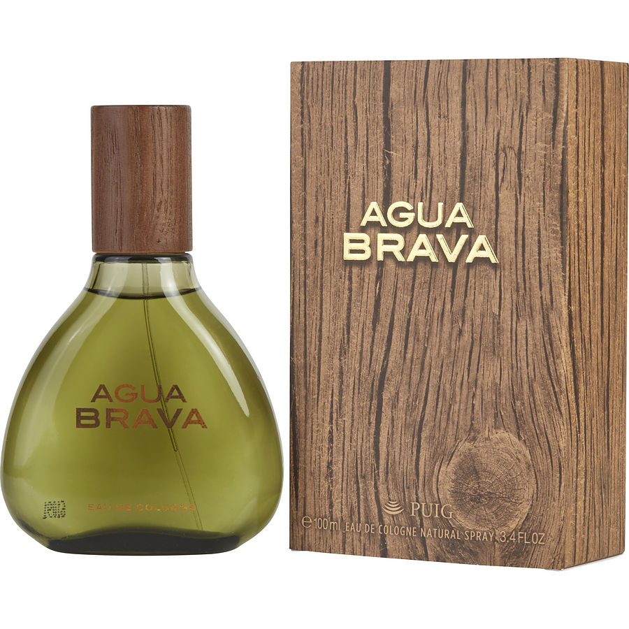 Puig Agua Brava by Antonio Puig for Men Eau de Cologne Spray 3.4 oz