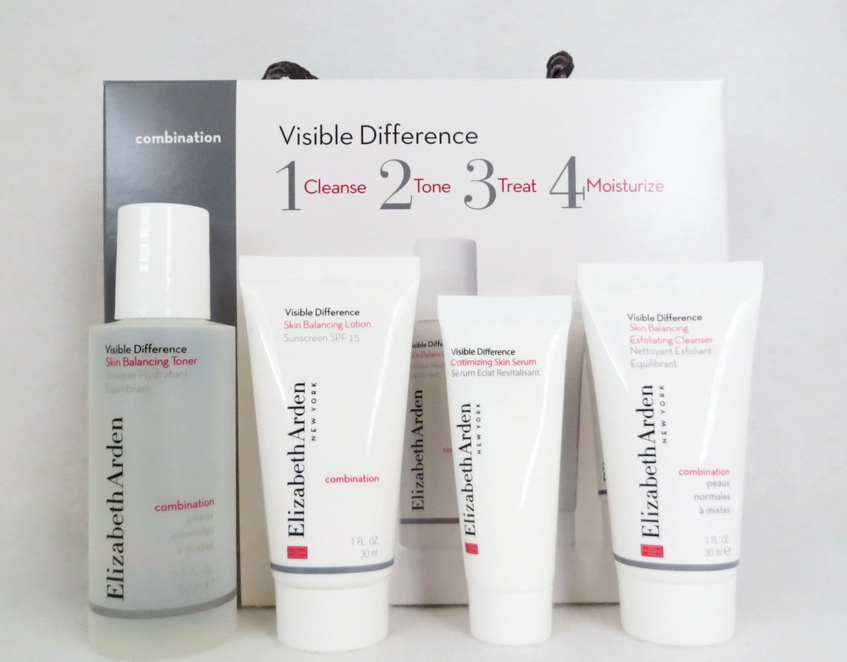 Elizabeth Arden Set Visible Difference Cream 1.0 oz x 4 (In Tubes)