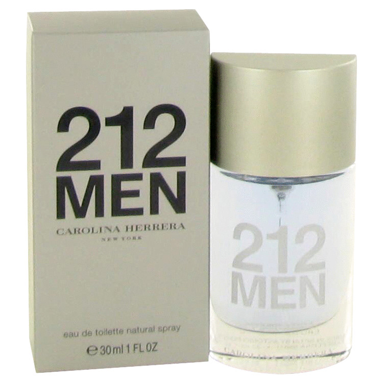 Carolina Herrera 212 by Carolina Herrera for Men Eau de Toilette Spray 1.0 oz